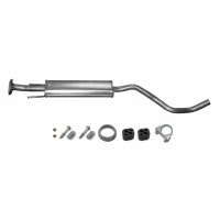 Nissan note 1.6i 16v 81kw 01 / 2006 - 11 / 2007 глушитель центральная