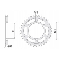 Зубчатая рейка задняя 530 38z , gpz zr zx - 9r zxr jtr488.38