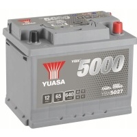 Аккумулятор yuasa ybx5027 12v 65ah 640a п +