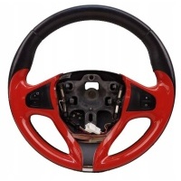 Renualt clio 4 iv руль кожаная multifunkcja красная оригинальный