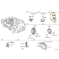 Динамик TOYOTA LAND CRUISER PRADO GDJ150 2016 8616060480