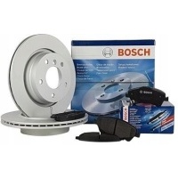 bosch тормозные диски колодки задняя bmw 1 e81 e87 x1 e84 300mm