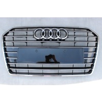 Решетка радиатора хромированная audi a6 c7 4g0 рестайлинг как новый !