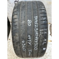 1 шина 315 / 35r22 xl 111y rsc pirelli п ноль пау