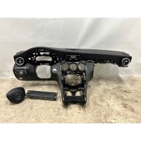 Консоль airbag ремни мерседес c - klasa w205 c63 amg кожа hud демонтаж