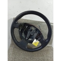 Руль ЧЕРНЫЙ , ВЕРСИЯ ПОД КНОПКИ , НЕ ИДЕАЛ , ПОТЁРТ. Renault Scenic 2 2005 8200587074,8200544828