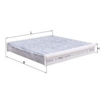 Knecht knt lak490 фильтр кабины с weglem актив . daihatsu , toyota шт