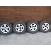 Toyota rav4 ii алюминиевые колёсные диски 16 шины 235 / 70 r16 terenowe gripmax а / т