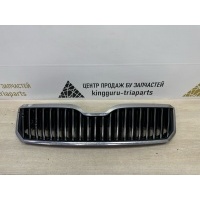 Решетка радиатора Skoda Superb 2 3T4 Рестайлинг 2013-2015 3T0853668B