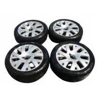 Citroen c4 колёса колёсные диски алюминиевые 6 , 5jx17 et - 26 4x108 205 / 50 / 17 комплект