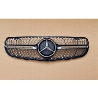 Решетка радиатора мерседес кзс x253 c253 w253 amg diamont под камеру