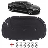 Volkswagen passat b8 3g 2015 изоляция капота 3g0863831a крепеж