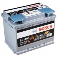 аккумулятор bosch s5 agm 60ah 680a s5a05 старт стоп