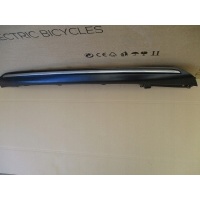 Спойлер бампера задняя toyota auris 2 хэтчбек хромированная 52151 - 02060