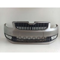 Бампер передний Skoda Octavia A7 2015 5E0807221