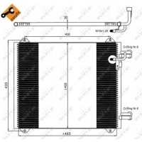 Chłodnica klimatyzacji - skraplacz EASY FIT 35362