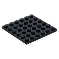 Lego 3958 395826 плитка 6x6 чёрный 1szt p862