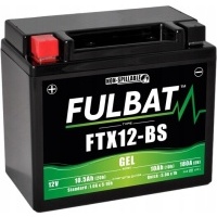 Аккумулятор гелевый fulbat вспомогательный для volvo 10ah