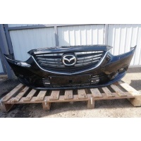 Mazda 6 gj седан бампер передний 41w чёрный омыватели светодиодная датчик
