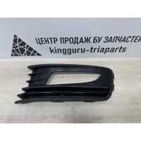Решетка противотуманной фары Volkswagen Polo 5 612 Рестайлинг 2015-2020 6RU853665F