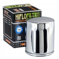 Hiflo hiflofiltro фильтр масляный для harley davidson хромированный hf171c