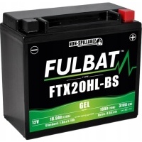 Аккумулятор гелевый fulbat ytx20hl - bs 12v 18.9ah 310a