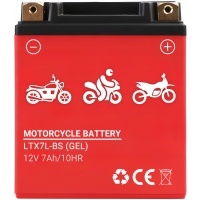 10× аккумулятор гелевый для skutera motocykla quada 12v 7ah правая выпуска . 2024r