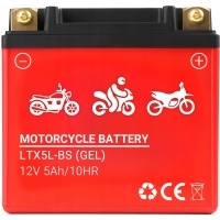 10× аккумулятор гелевый для skutera motocykla quada 12v 5ah правая выпуска . 2024r