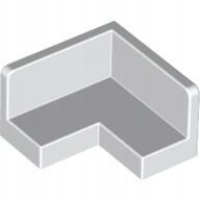 LEGO 91501 Biały 2x2x1 panel narożny 4610290 1szt