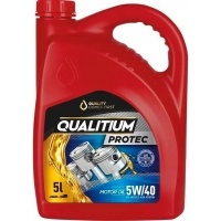 Qualitium protec масляный моторное 5w40 5l
