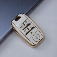 6 кнопок tpu smart keyless remote shell для kia sedona гранд карнавал snug