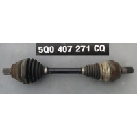 Привод левая передняя audi seat skoda volkswagen 5q0407271cq