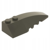 Lego 41747 4160109 скос 6x2c.szary old 1szt p717