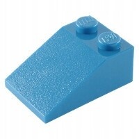 Lego козырек 3x2 1szt 3298 329823 синяя вып