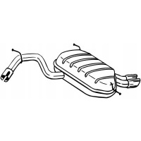 Bosal 220 - 109 глушитель конечный skoda