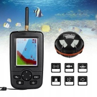 Echosonda wędkarska sonar bezprzewodowa fish finder детектор ryb