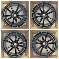 19” колёсные диски volkswagen гольф pretoria комплект 8j et50 чёрный мат 5g0601025aj / ck