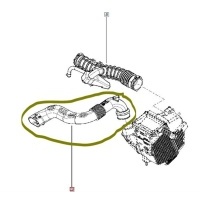 Патрубок воздушного фильтра Renault Arkana 165558896R