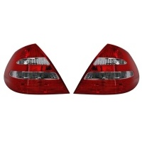 MERCEDES E KLASA W211 02 - 06 SEDAN LAMPY TYLNE LEWA PRAWA KOMPLET DEPO ECE