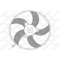 Wentylator Chłodnicy VW Golf3/ Passat3 88 -