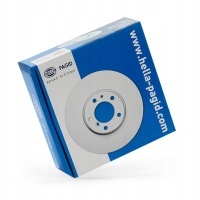 Диск тормозной malowana передняя hella 8dd355126701