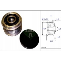 Ina шкив генератора bmw 1 e81 1 e82 1 e87 1 e88 1 f20 1 f21 2