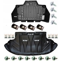 Audi a4 b6 b7 00 - 08 защита двигателя кпп крепеж hdpe