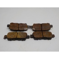 Колодки тормозные задние дисковые к-кт Suzuki FX (S50) (2003 - 2007) 5580077K00