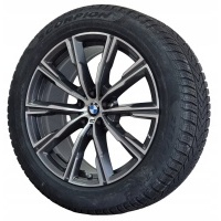 Колёса bmw x5 g05 g18 x6 g06 20 дюймовый оригинальные bikolor pirelli rsc m740
