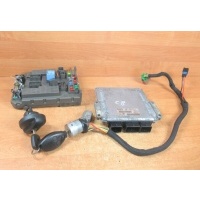 Блок управления комплект стартовый peugeot 807 citroen c8 2 , 2 hdi 0281011779