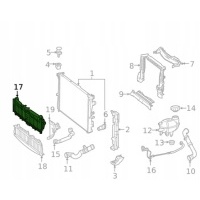 Руль впуск жалюзи воздушный мерседес e - klasa w213 a2135002300