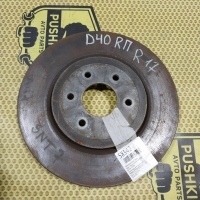 Тормозной диск Nissan Navara D40M 2008 40206-3X00B