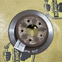 Тормозной диск Nissan Qashqai J10 2009 43206-JD00A, 43206-JD00B