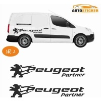 Наклейка naklejki bus партнер peugeot